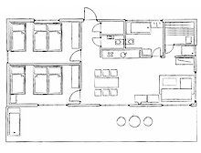 Grundriss - Luxus-Chalets